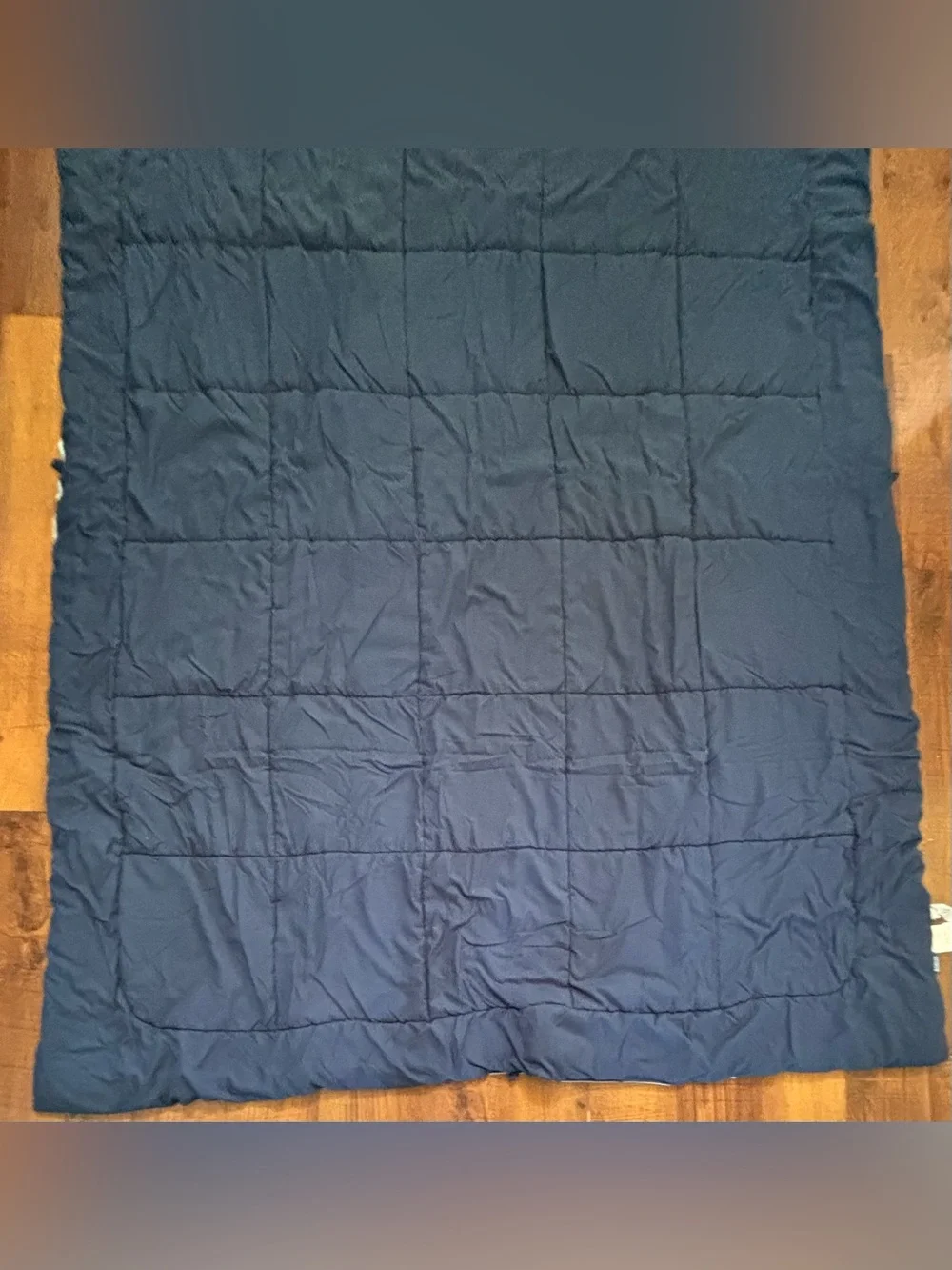 Twin XL Comforter Duvet Insert All Season Bed Comforter reversible blue